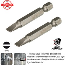 Tomax Bits Uç Slot 5,5 x 25 mm Düz (60 Adet)