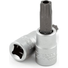 İzeltaş Lokmalı Star Delikli Torx Uç 1/4" Tr 8 (10 Adet)