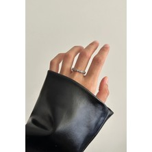 OkkoStore Çift Renk Taşlar Yüzük