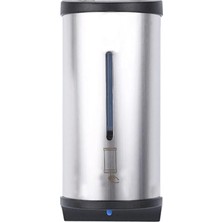Omg Sıvı Sabunluk / Dezenfektan, Fotoselli, Pilli, Oval, 0,80 Lt - Paslanmaz Çelik