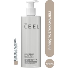 The Ceel Pirinç Sütü Yüz Yıkama Jeli Nemlendirici & Aydınlatıcı Pirinç Suyu, Hyaluronik Asit 400 ml