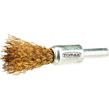 Tomax Pimli Saçaklı Daire Fırça 100 mm (5 Adet)