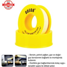 Tomax Odeon Doğalgaz Teflon Bant 10 mt 0,1 x 12 mm (10 Adet)