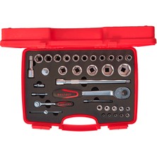 İzeltaş Lokma Anahtar Takımı 35 Parça 1/4-1/2"