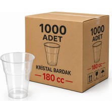 Barışkan Kristal Bardak 180 cc ( 1000 Adet )