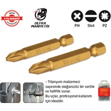 Tomax Torx Bits Uç T.30 x 50 mm Titanium (30 Adet)