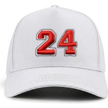 PataCute 24 Numara Kabartmalı Kalıplı Baseball Şapka