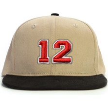 PataCute 12 Numara Kabartmalı Snapback Şapka