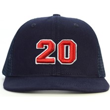 PataCute 20 Numara Kabartmalı Snapback Şapka