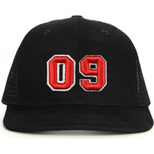 PataCute 09 Numara Kabartmalı Snapback Şapka
