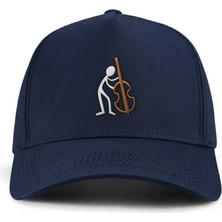 T-Funny Müzisyen Çello Kalıplı Baseball Şapka
