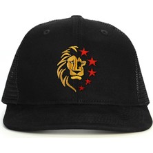 PataCute Aslan Işlemeli Snapback Şapka