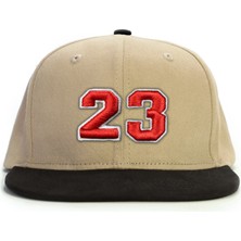 PataCute 23 Numara Kabartmalı Snapback Şapka