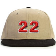 PataCute 22 Numara Kabartmalı Snapback Şapka