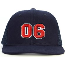 PataCute 06 Numara Kabartmalı Snapback Şapka