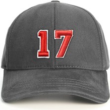 PataCute 17 Numara Kabartmalı Baseball Şapka