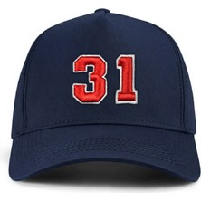 PataCute 31 Numara Kabartmalı Kalıplı Baseball Şapka