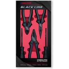İzeltaş Black Line Set 5 Parça