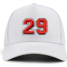 PataCute 29 Numara Kabartmalı Kalıplı Baseball Şapka