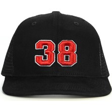 PataCute 38 Numara Kabartmalı Snapback Şapka