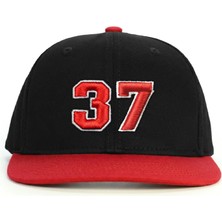 PataCute 37 Numara Kabartmalı Snapback Şapka