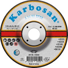 Karbosan 180X8 Flex Taşlama Taşı (910580) (10 Adet)