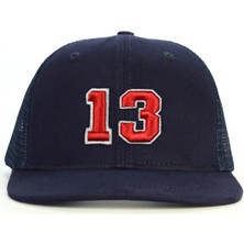 PataCute 13 Numara Kabartmalı Snapback Şapka