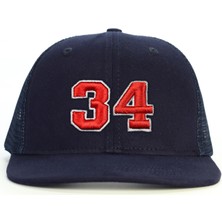 PataCute 34 Numara Kabartmalı Snapback Şapka