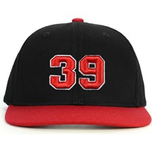 PataCute 39 Numara Kabartmalı Snapback Şapka