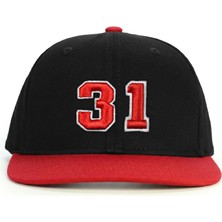 PataCute 31 Numara Kabartmalı Snapback Şapka