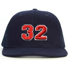 PataCute 32 Numara Kabartmalı Snapback Şapka