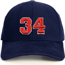 PataCute 34 Numara Kabartmalı Baseball Şapka