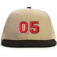 PataCute 05 Numara Kabartmalı Snapback Şapka