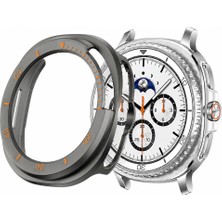 Sneezy Samsung Watch 8 Classic 46MM Ile Uyumlu Kasa Uyumlu Kılıf Sert Pc Kasa Koruyucu Kılıf
