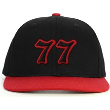 PataCute 77 Numara (Kabartmalı) Snapback Şapka