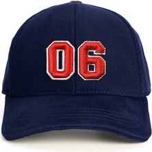 PataCute 06 Numara Kabartmalı Baseball Şapka