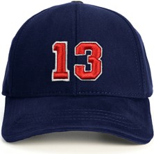 PataCute 13 Numara Kabartmalı Baseball Şapka