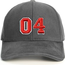 PataCute 04 Numara Kabartmalı Baseball Şapka