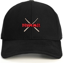 Baterist Drummer Stick Baseball Şapka
