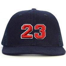 PataCute 23 Numara Kabartmalı Snapback Şapka