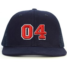 PataCute 04 Numara Kabartmalı Snapback Şapka