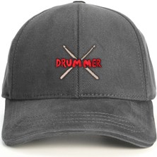 Baterist Drummer Stick Baseball Şapka