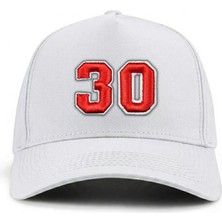 PataCute 30 Numara Kabartmalı Kalıplı Baseball Şapka