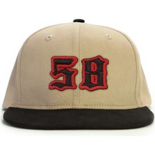 PataCute 58 Numara (Kabartmalı) Snapback Şapka