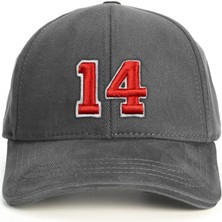 PataCute 14 Numara Kabartmalı Baseball Şapka