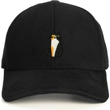 3 Renkli Kedi Calico Baseball Şapka