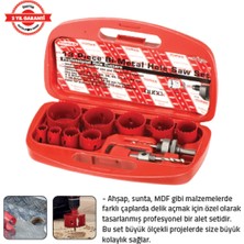 Tomax Bi-Metal Panç Set 9 Parça (19-57MM)