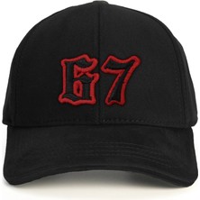 PataCute 67 Numara (Kabartmalı) Baseball Şapka