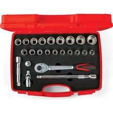 İzeltaş Oniki Köşe Lokma Anahtar Takım 24 Lü 1/2" Sae
