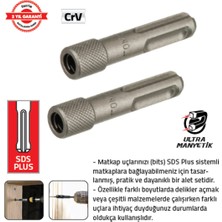 Tomax Sds Bits Ara Adaptörü (10 x 55 Mm) (8 Adet)